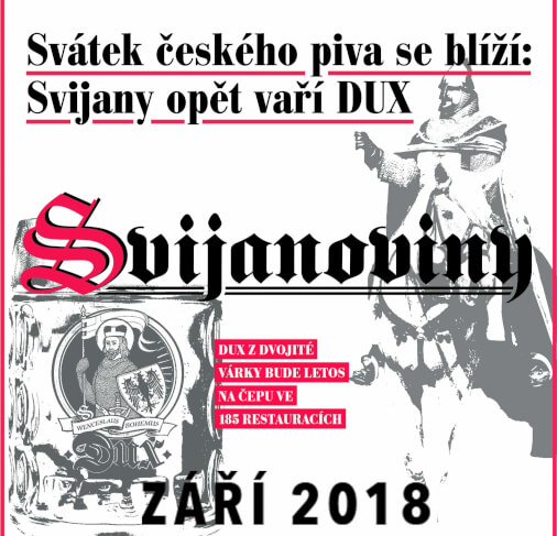 Svijanoviny - zářijové novinky