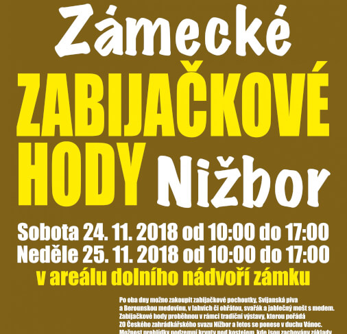 Zámecké zabijačkové hody v Nižboru