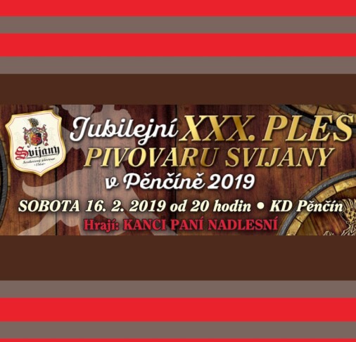 30. svijanský ples v Pěnčíně