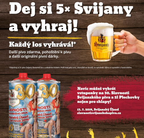 Dej si 5 piv a vyhraj!