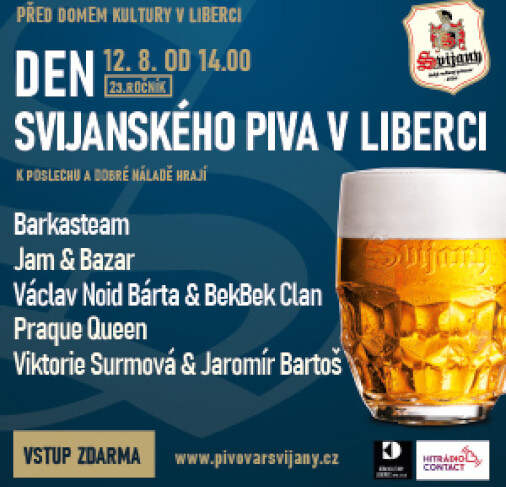 Den svijanského piva v Liberci 12.8.2022