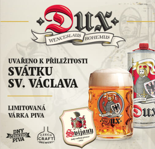 Pivovar Svijany slaví Dny českého piva speciálem DUX
