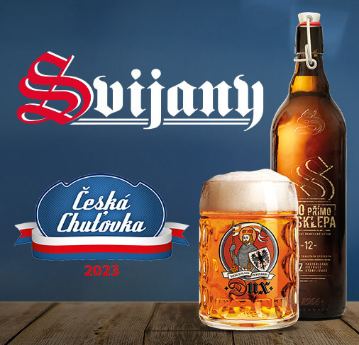 Svijanská piva získala ocenění Česká chuťovka 2023