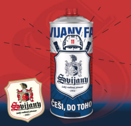 Nová limitováná edice 2l plechovek k MS v hokeji