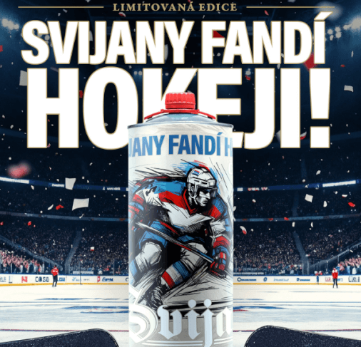 Nová limitováná edice 2l plechovek k MS v hokeji 2025