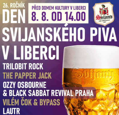 Den svijanského piva v Liberci 2025